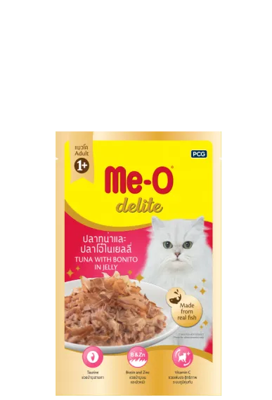 Pate Me o vị cá ngừ và cá ngừ sọc dưa nấu đông