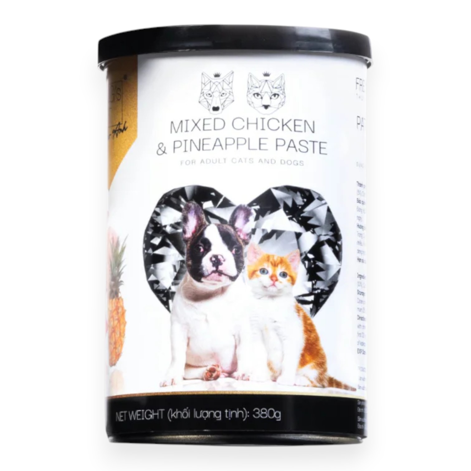 Pate King's Pet Cho Cún & Mèo Lon 380g