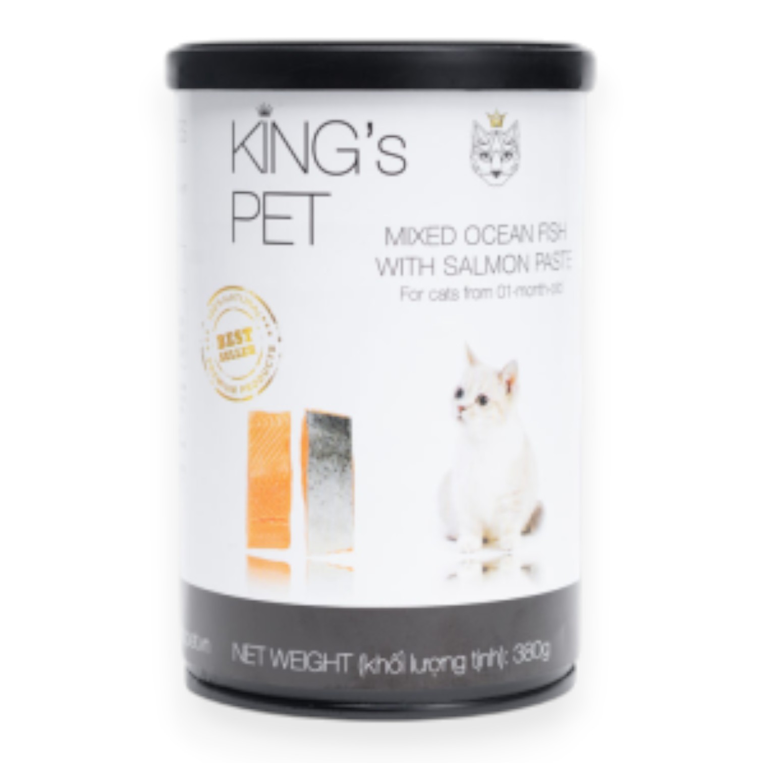 Pate King's Pet Cho Cún & Mèo Lon 380g