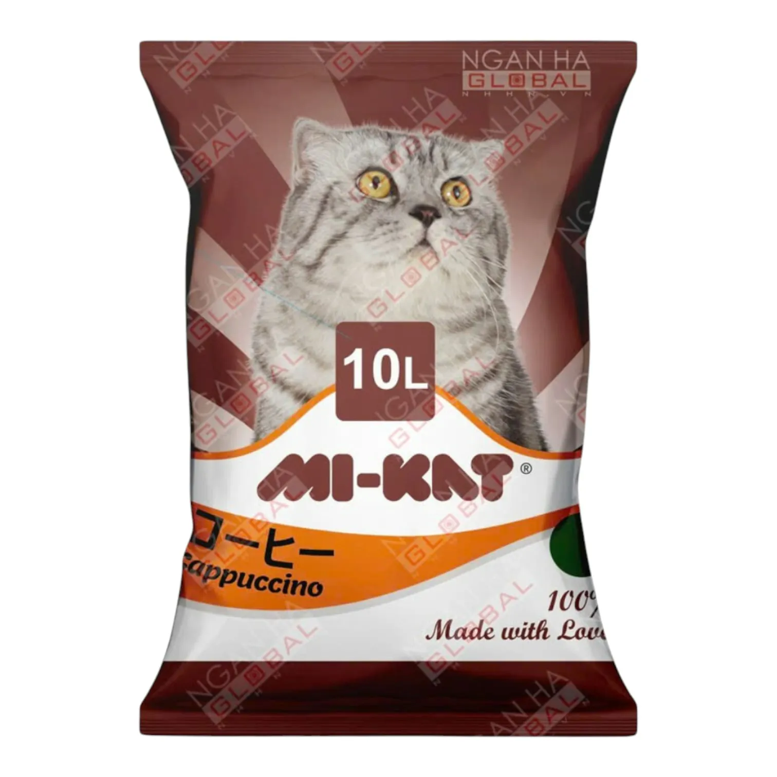 Cát Đất Sét Mikat Cho Mèo Bịch 10L