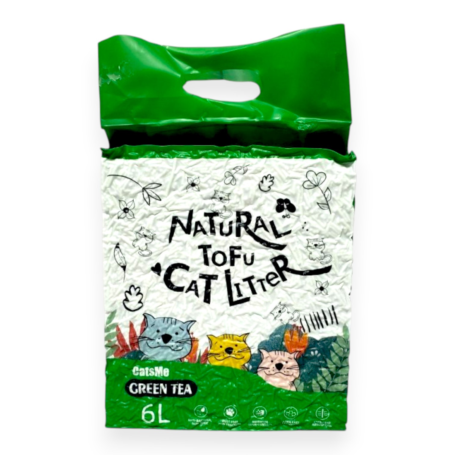 Cát Đậu nành Cat's Me 6L - Green Tea