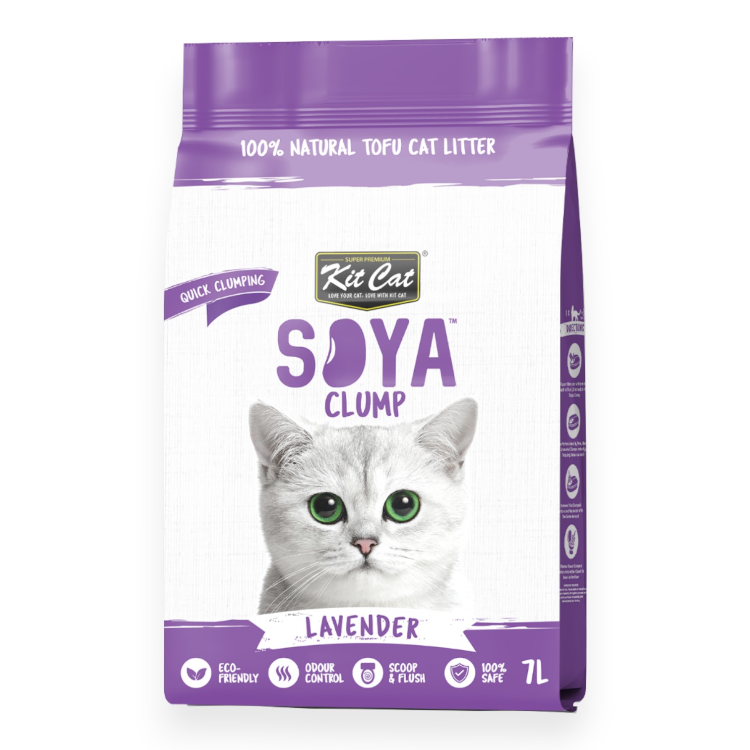 Cát Đậu Nành Kit Cat Cho Mèo Bịch 7L