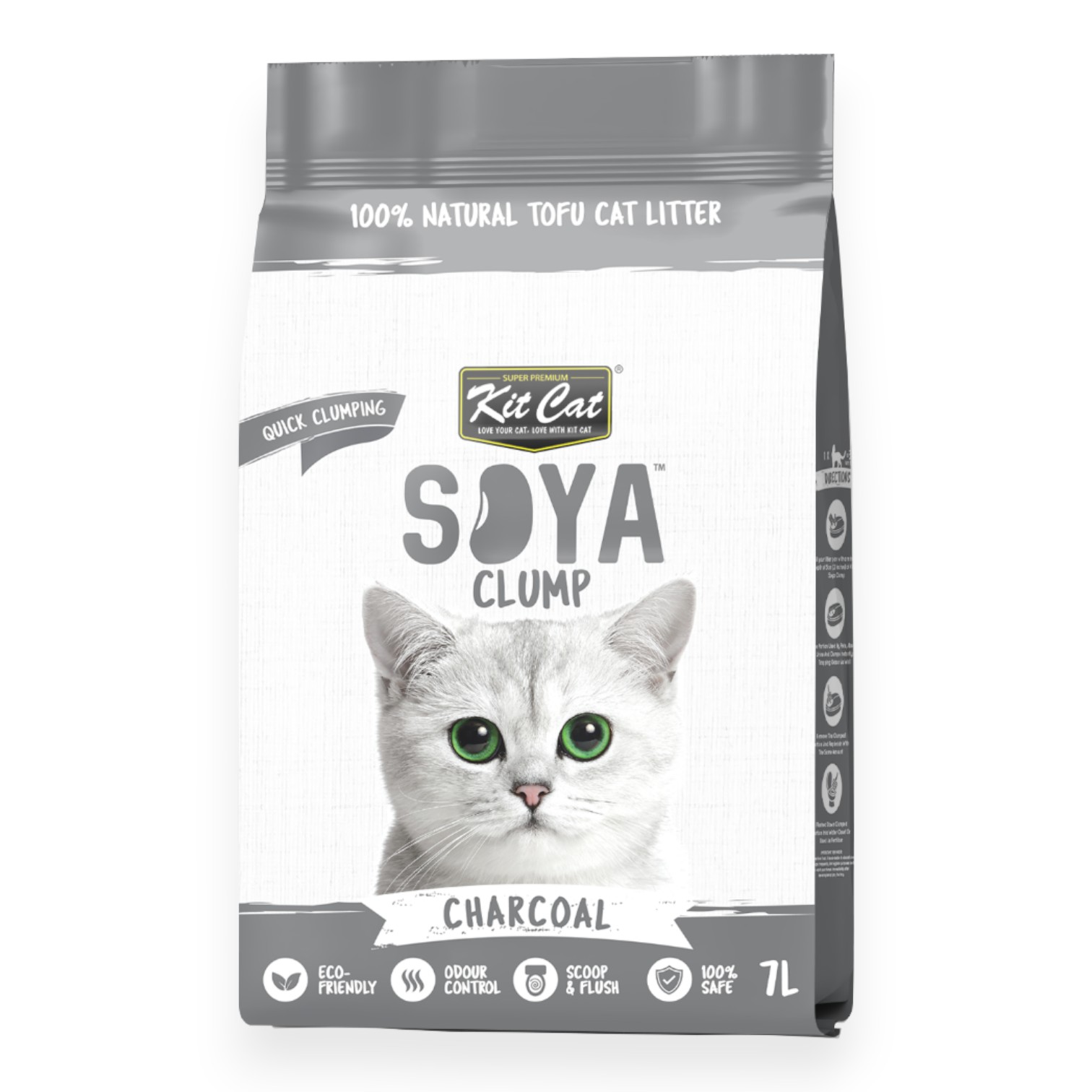 Cát Đậu Nành Kit Cat Cho Mèo Bịch 7L