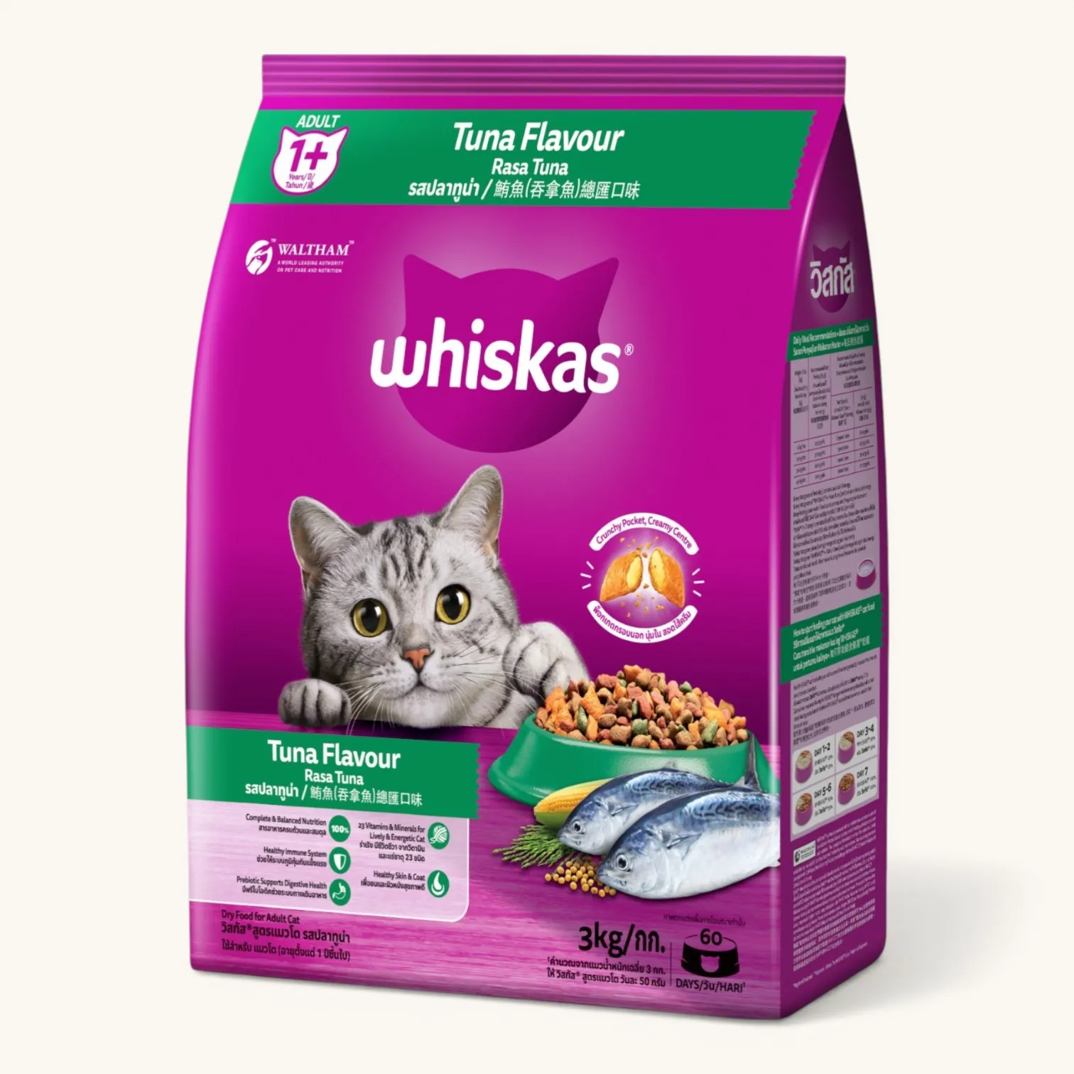 Hạt Whiskas Cho Mèo Trưởng Thành
