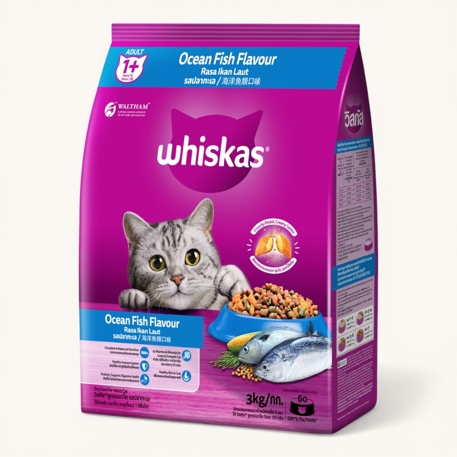 Hạt Whiskas Cho Mèo Trưởng Thành