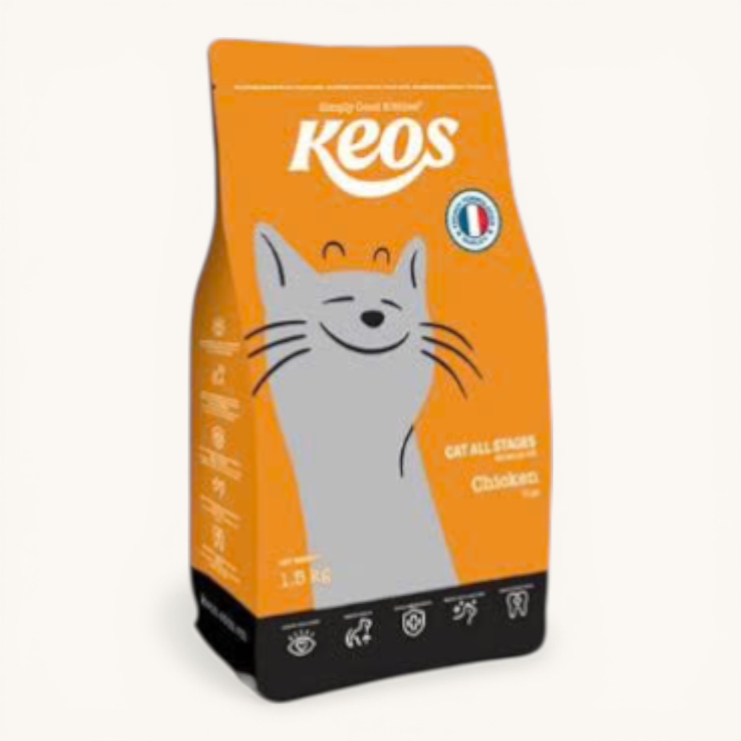 Hạt Keos Cho Mèo Mọi Lứa Tuổi Bịch 1.5kg