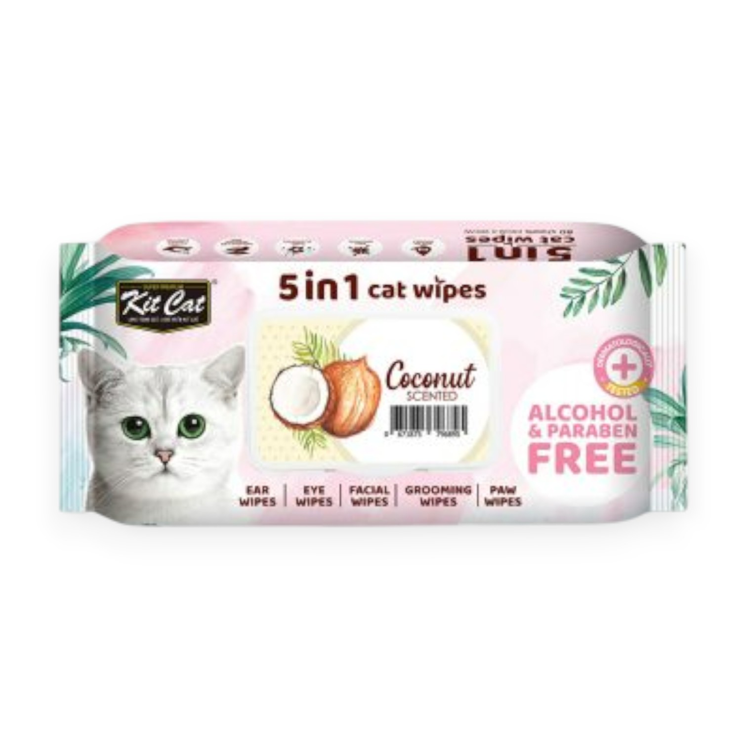 Khăn Ướt Kit Cat Cho Mèo 80 Tờ Size 15x20 cm