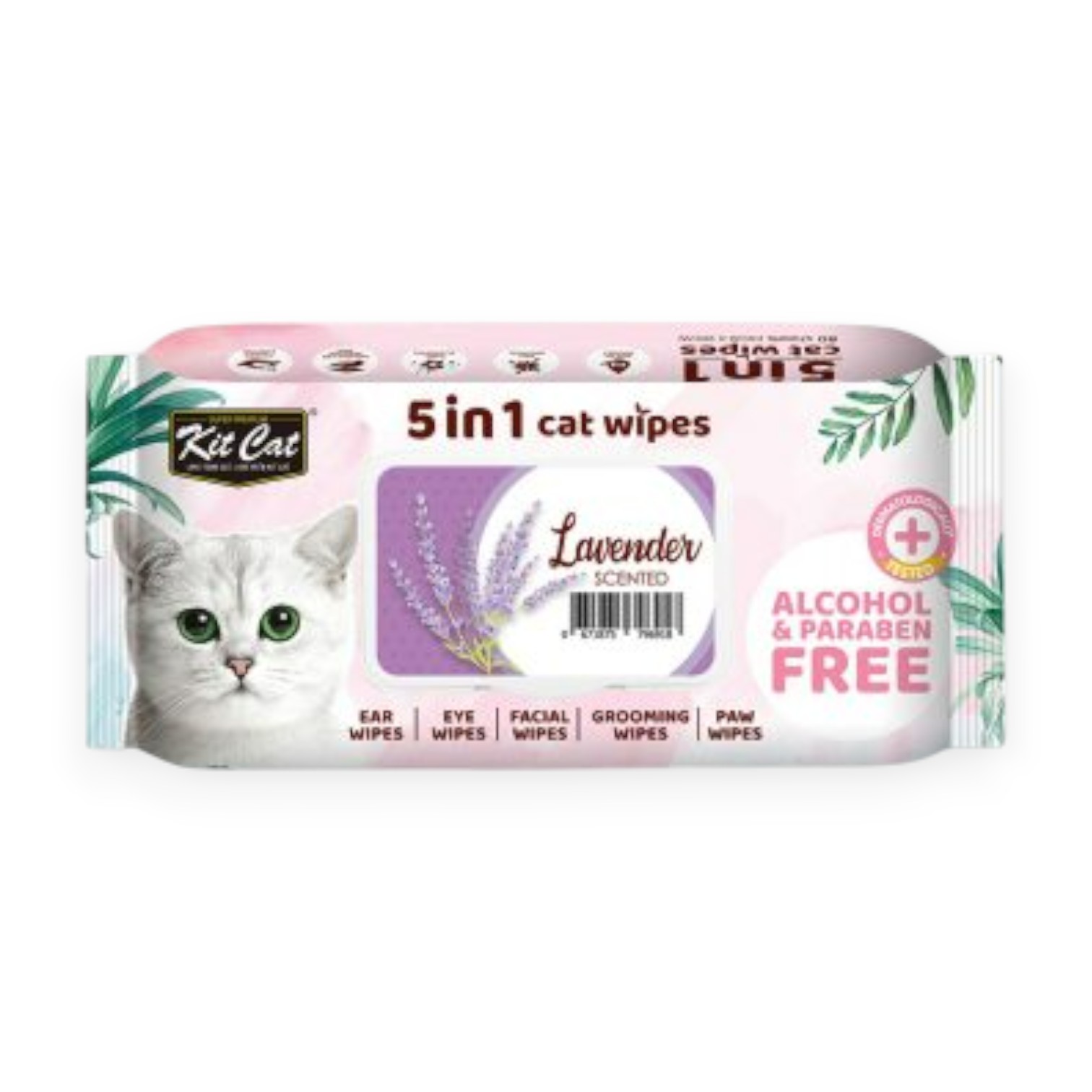 Khăn Ướt Kit Cat Cho Mèo 80 Tờ Size 15x20 cm