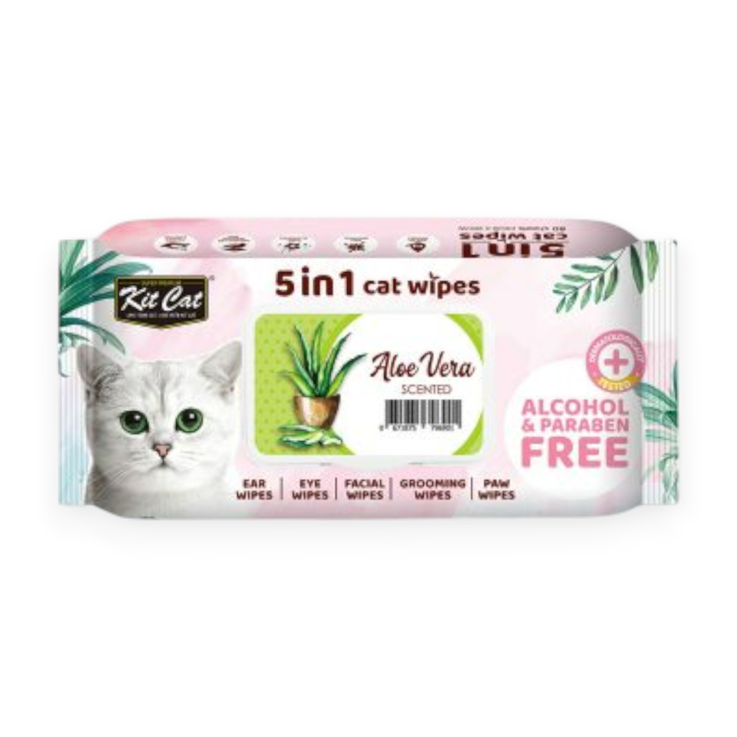 Khăn Ướt Kit Cat Cho Mèo 80 Tờ Size 15x20 cm
