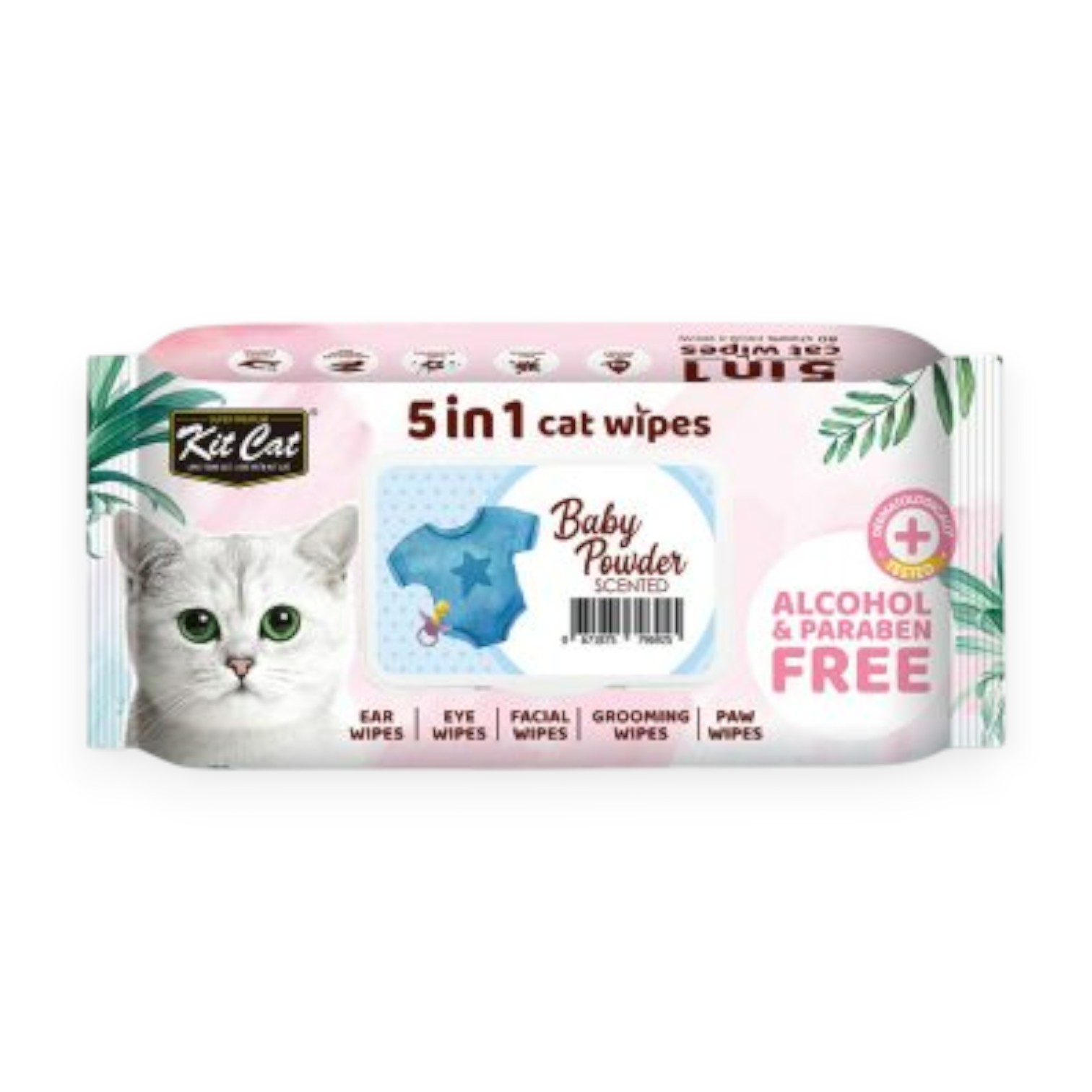 Khăn Ướt Kit Cat Cho Mèo 80 Tờ Size 15x20 cm