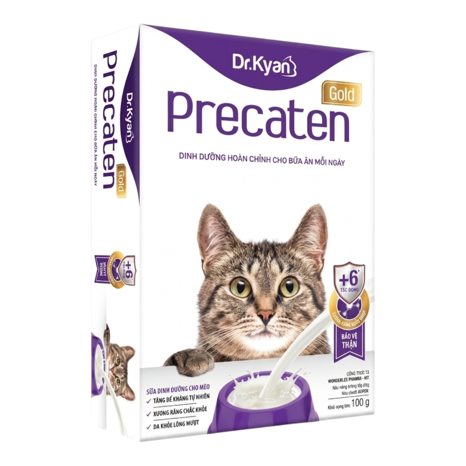 Sữa Dinh Dưỡng Precaten Cho Mèo Hộp 100g