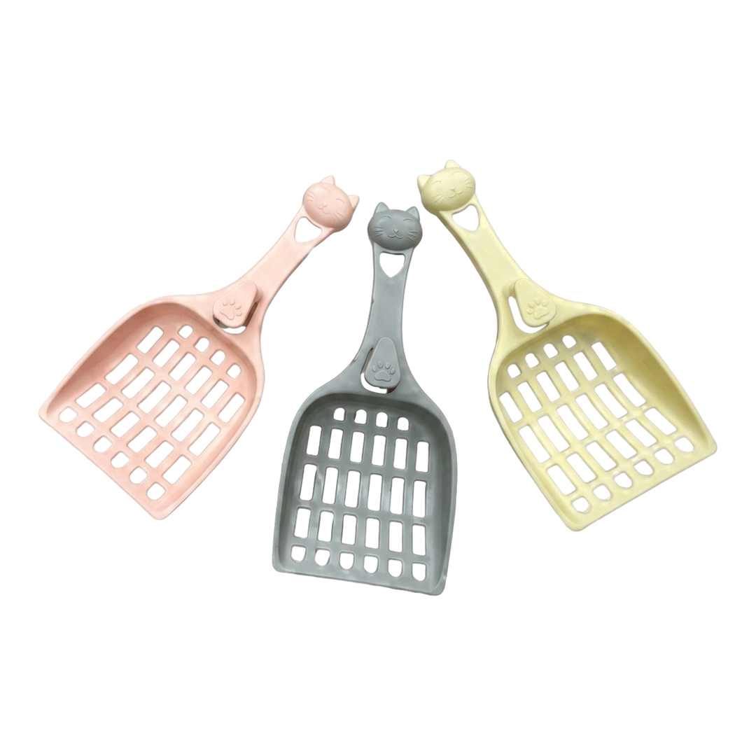 Xẻng Xúc Cát DC Cho Mèo Lưới Rỗng Xám - 25cm