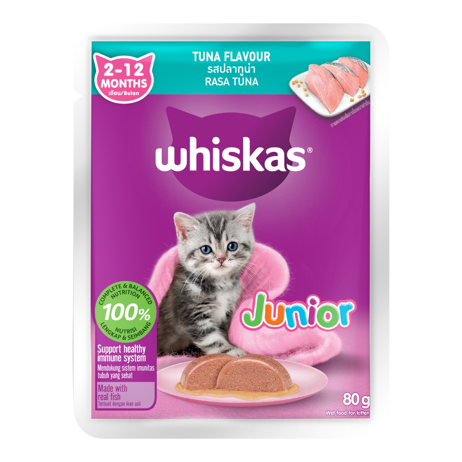 Pate Whiskas Cho Mèo Con