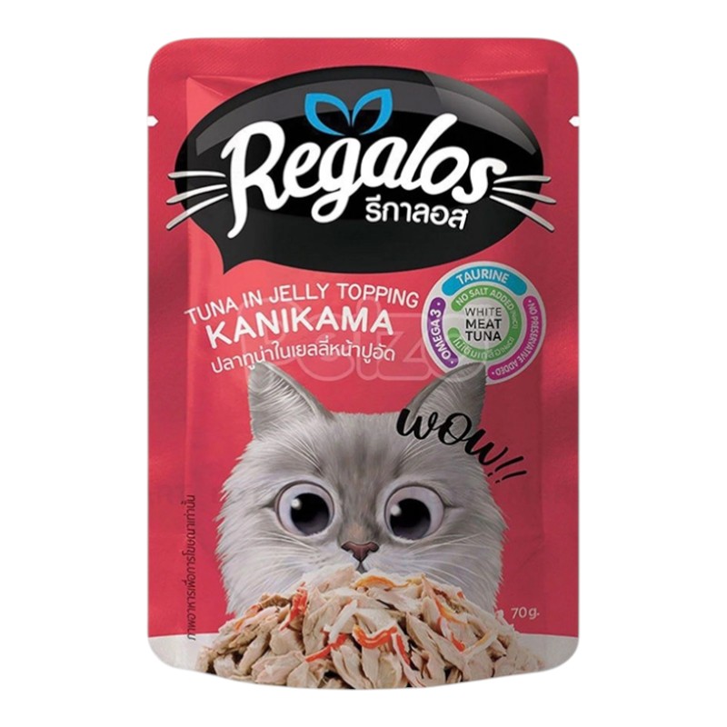 Pate Regalos Cá Ngừ & Thanh Cua Gói 70g cho Mèo