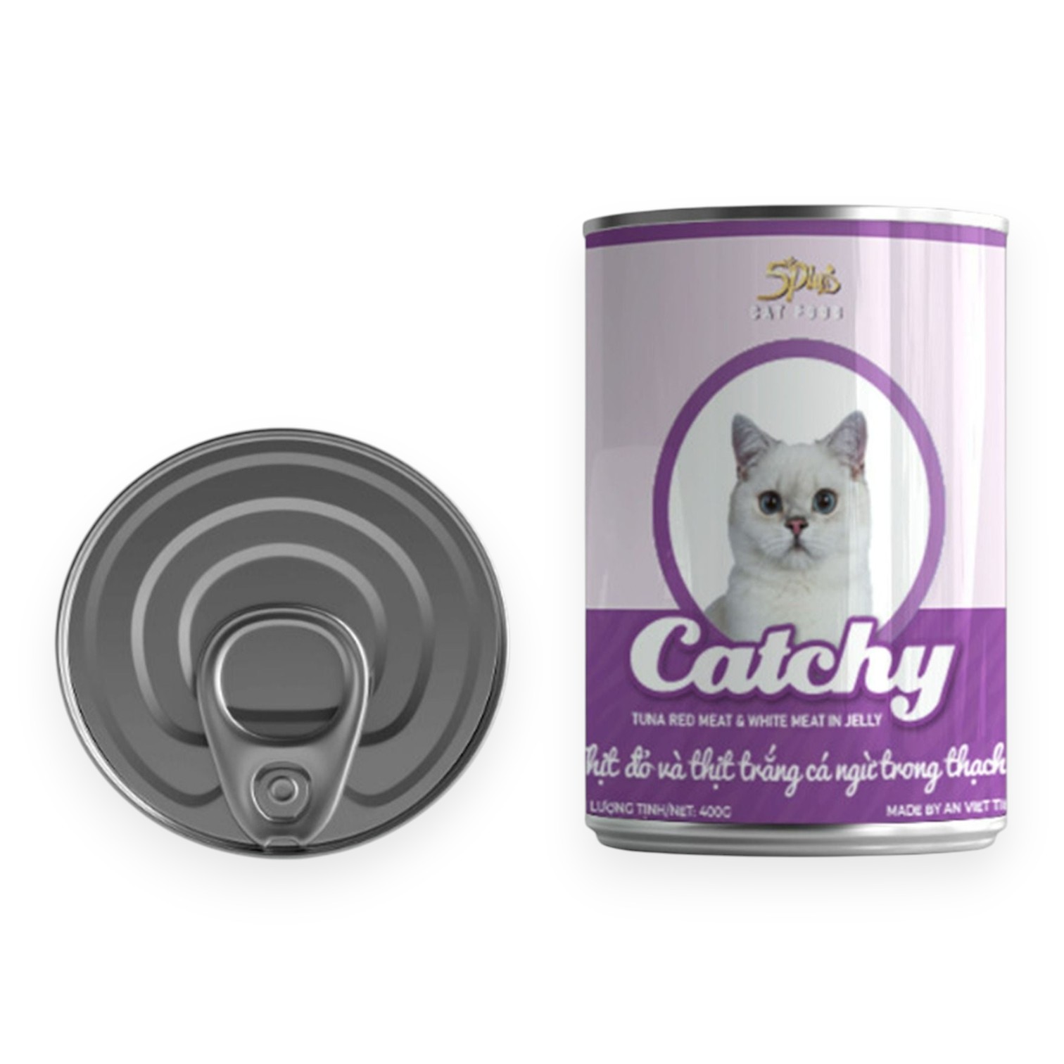 Pate Catchy Cho Mèo Lớn Lon 400g