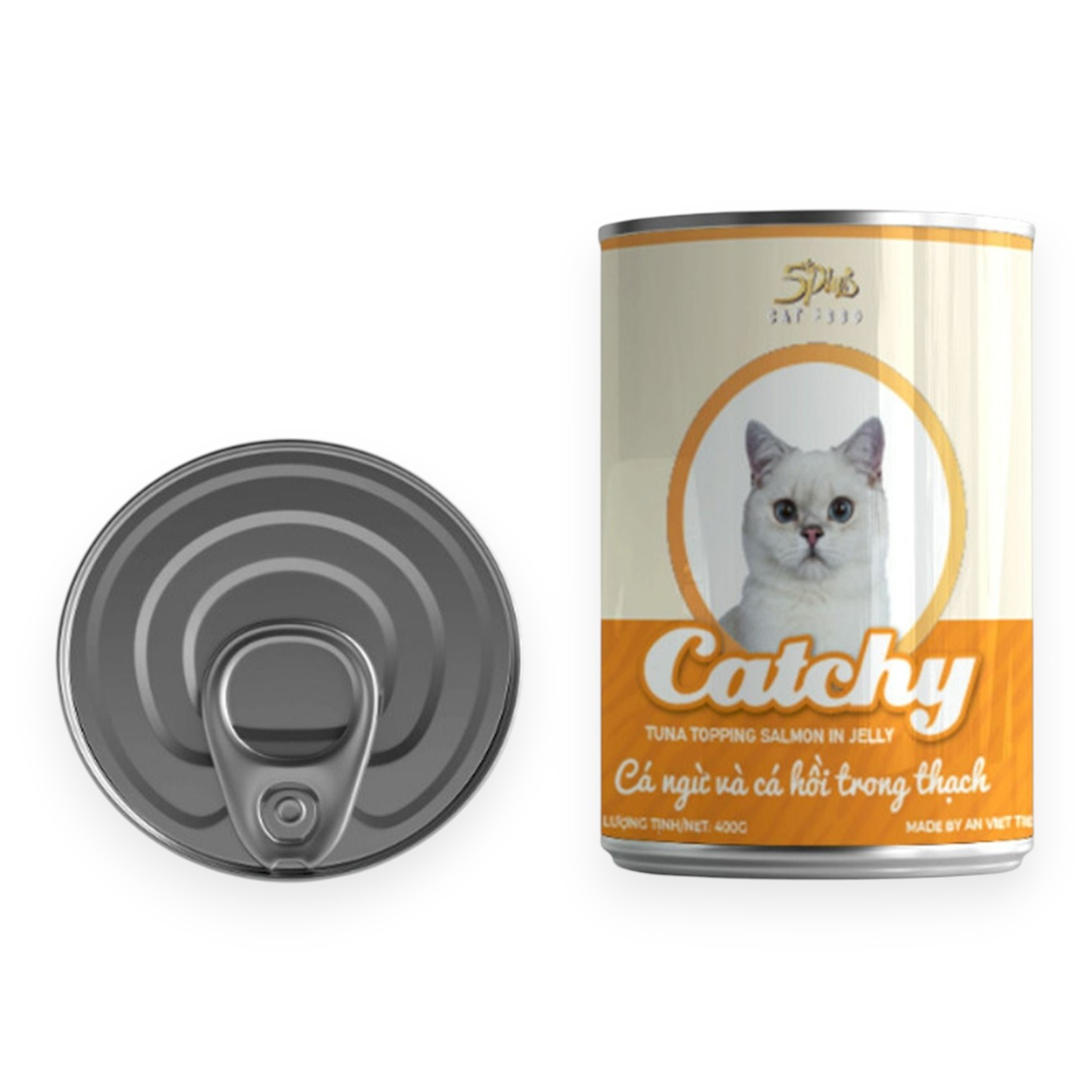 Pate Catchy Cho Mèo Lớn Lon 400g