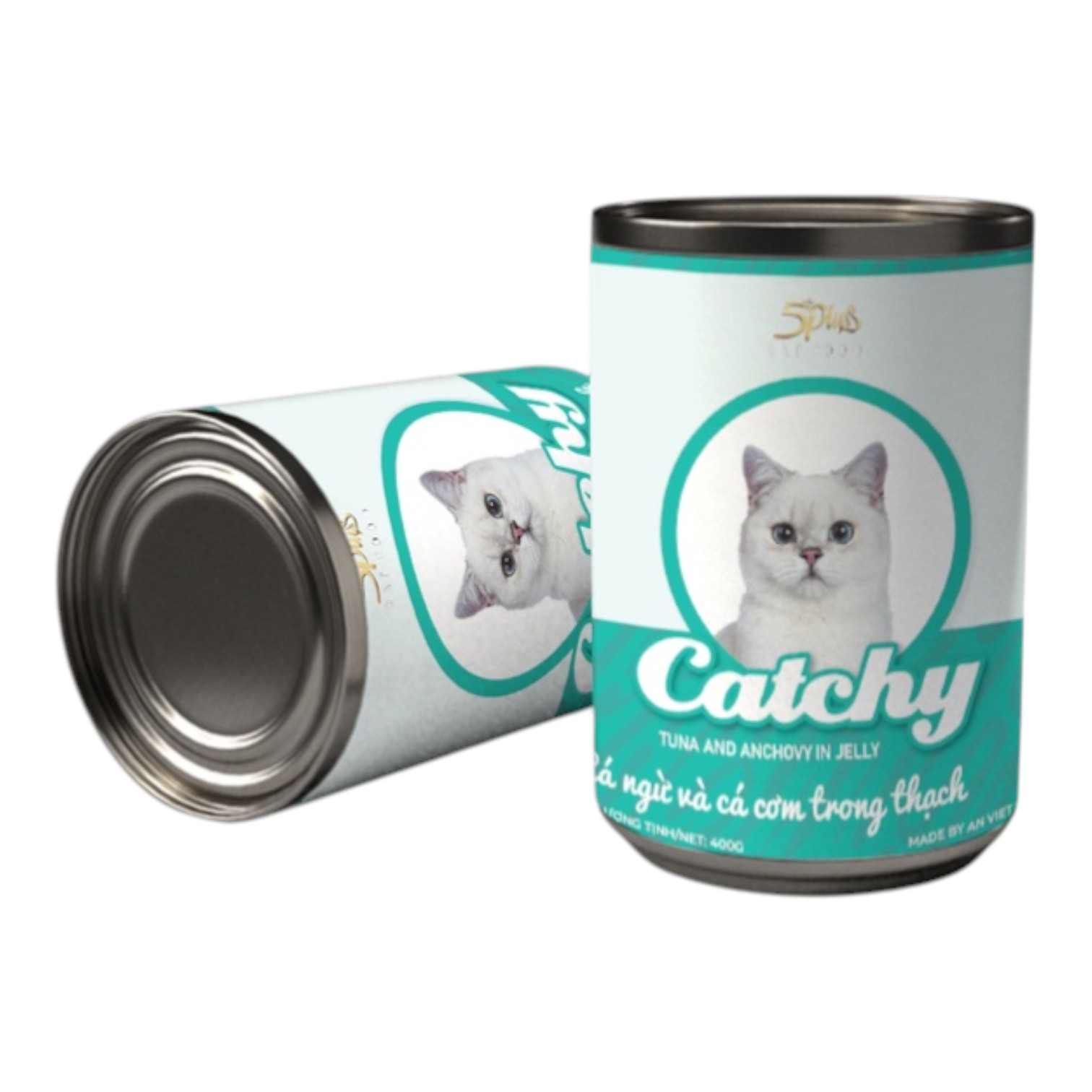 Pate Catchy Cho Mèo Lớn Lon 400g
