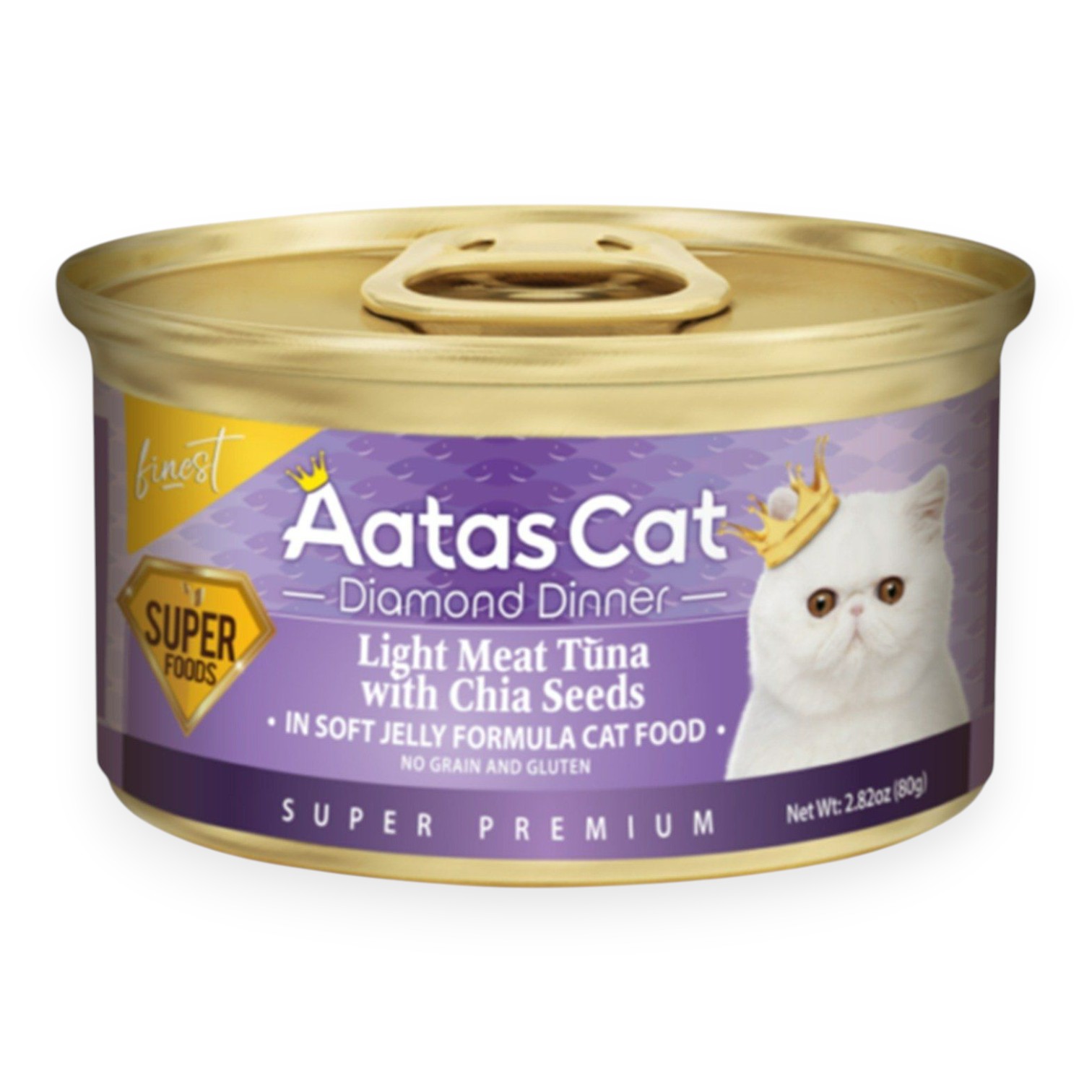 Pate Aatas Diamond Cho Mèo Lon 80g