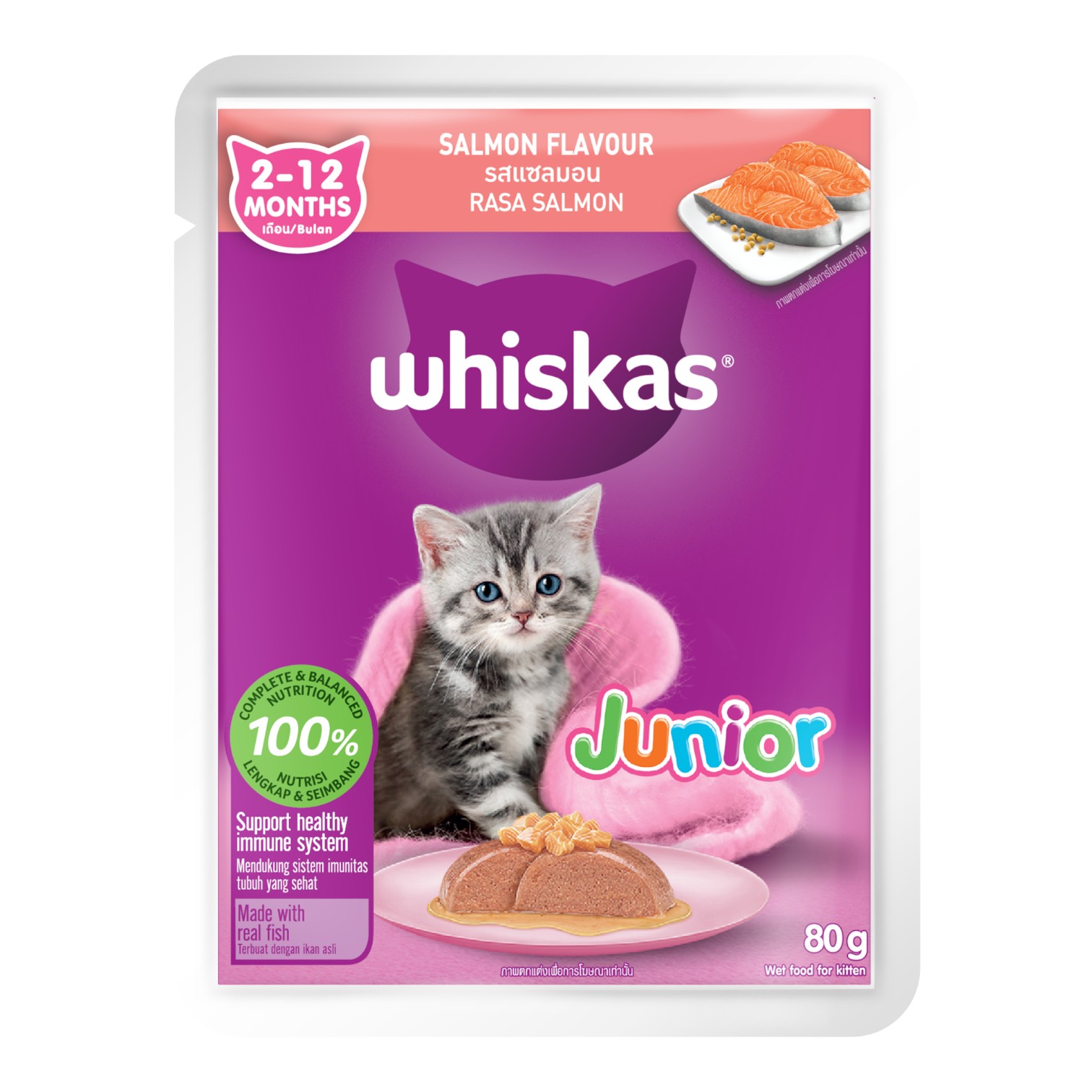 Pate Whiskas Cho Mèo Con
