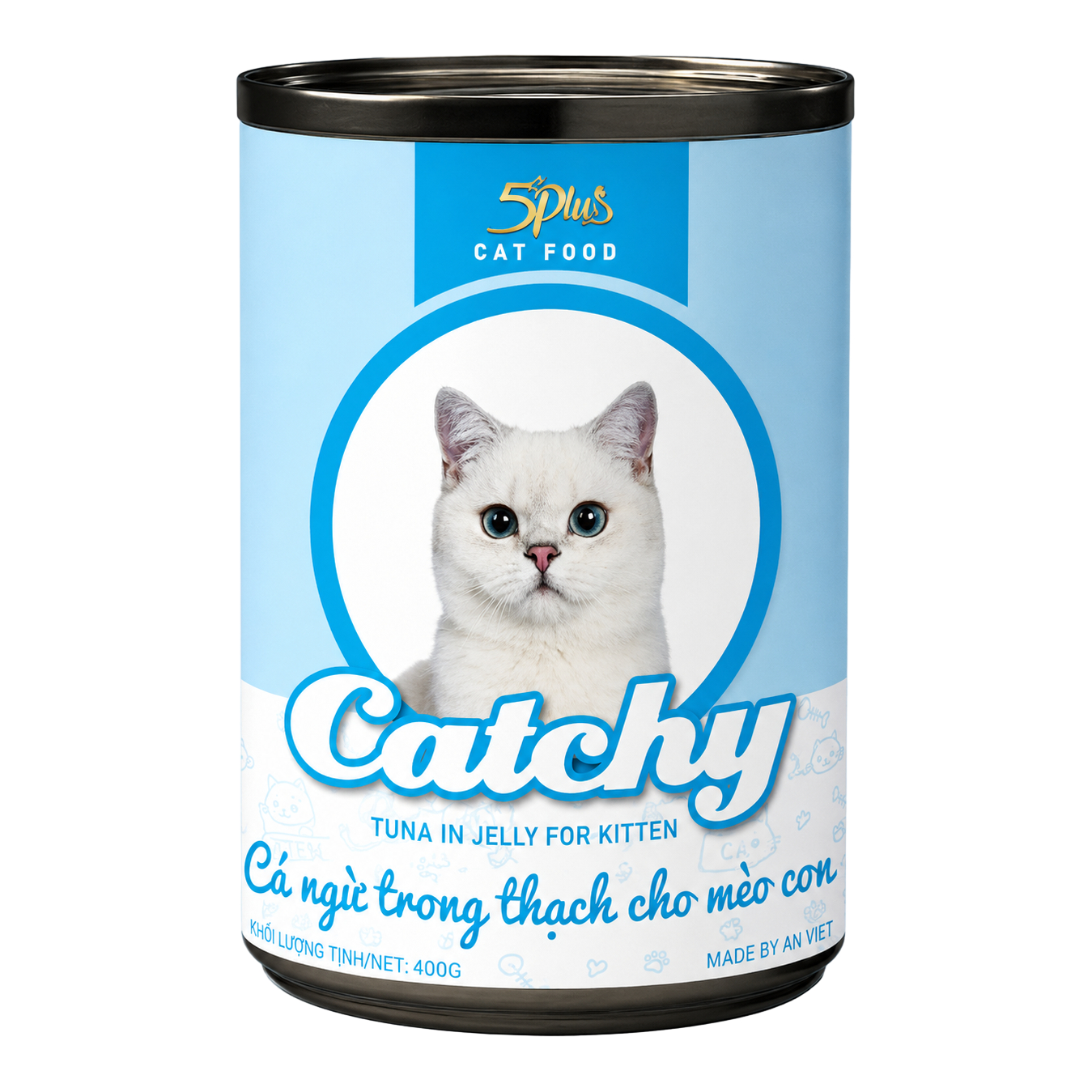 Pate Catchy 400g Kitten - Xanh