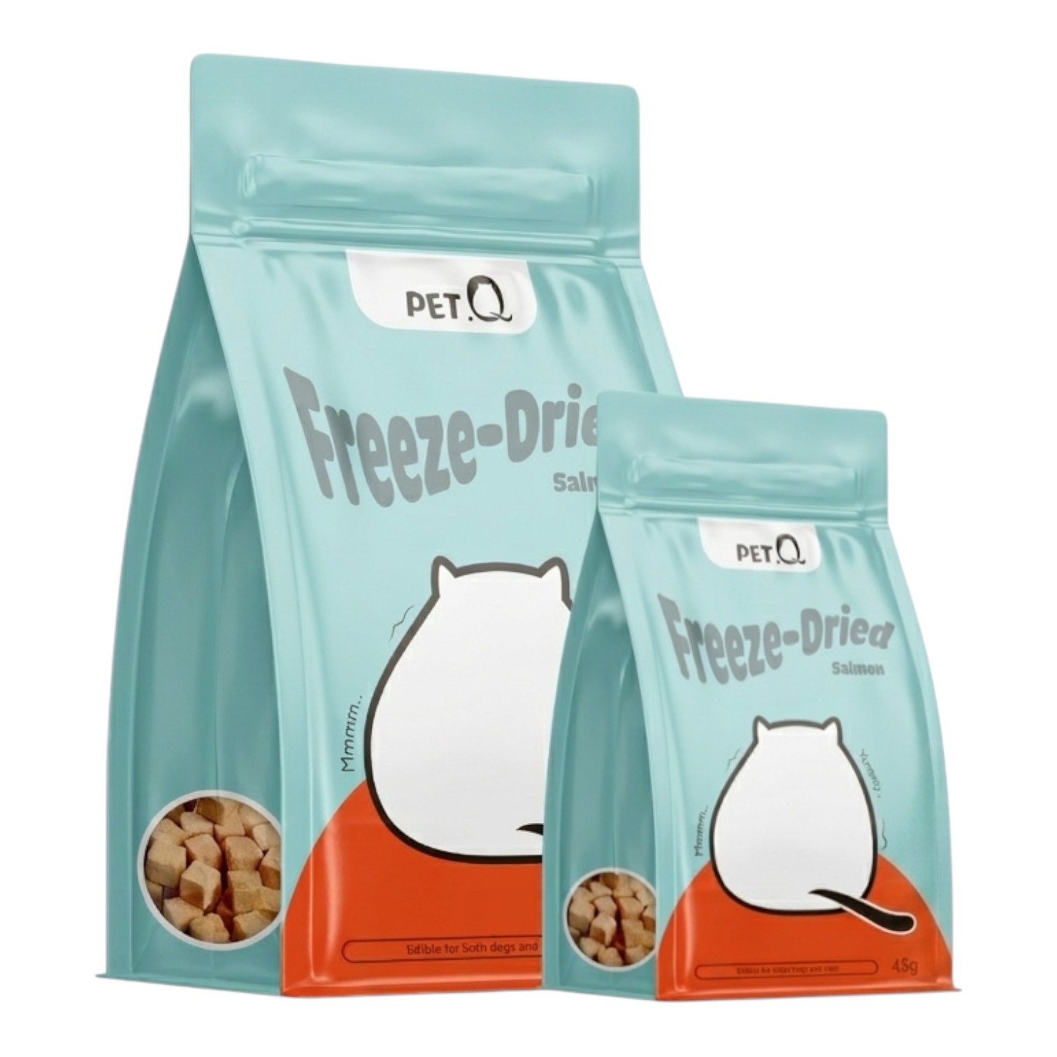 Treats PetQ Cá Hồi Đông Khô Gói 45g cho Mèo
