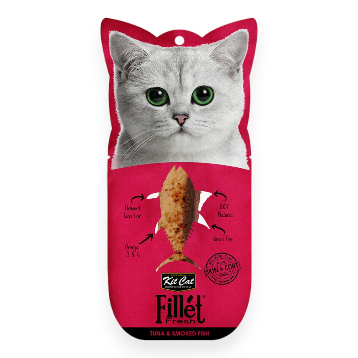 Bánh Thưởng Kit Cat Fillet Cho Mèo Gói 30g