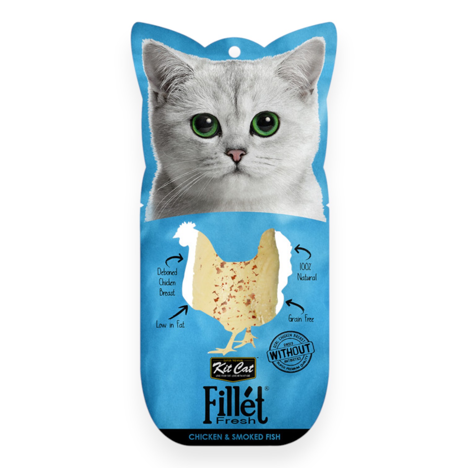 Bánh Thưởng Kit Cat Fillet Cho Mèo Gói 30g
