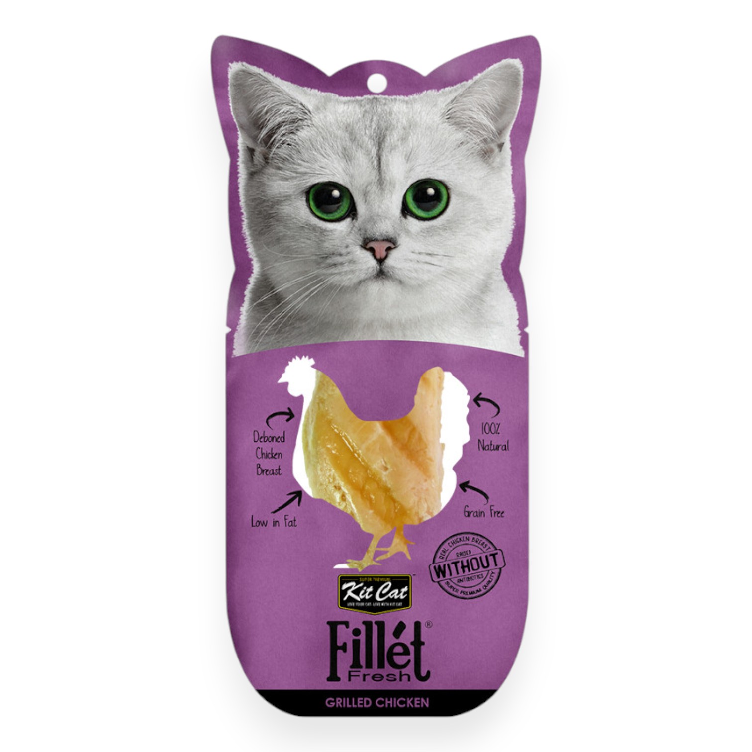 Bánh Thưởng Kit Cat Fillet Cho Mèo Gói 30g