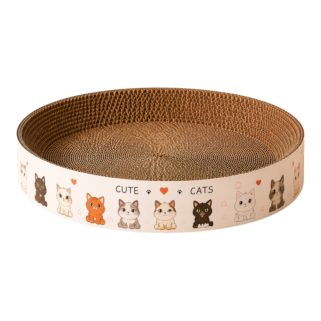Bàn Cào DC Cho Mèo Ổ Tròn Size Lớn 45 x 9.6 cm