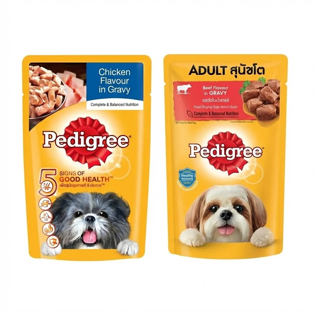 Combo 2 Gói Pate Pedigree Cho Cún Trưởng Thành