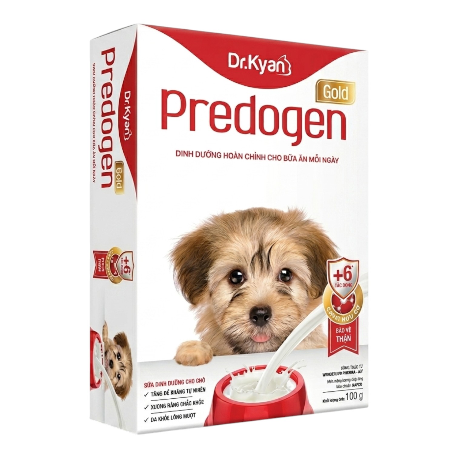 Sữa Dinh Dưỡng Predogen Cho Cún Hộp 100g