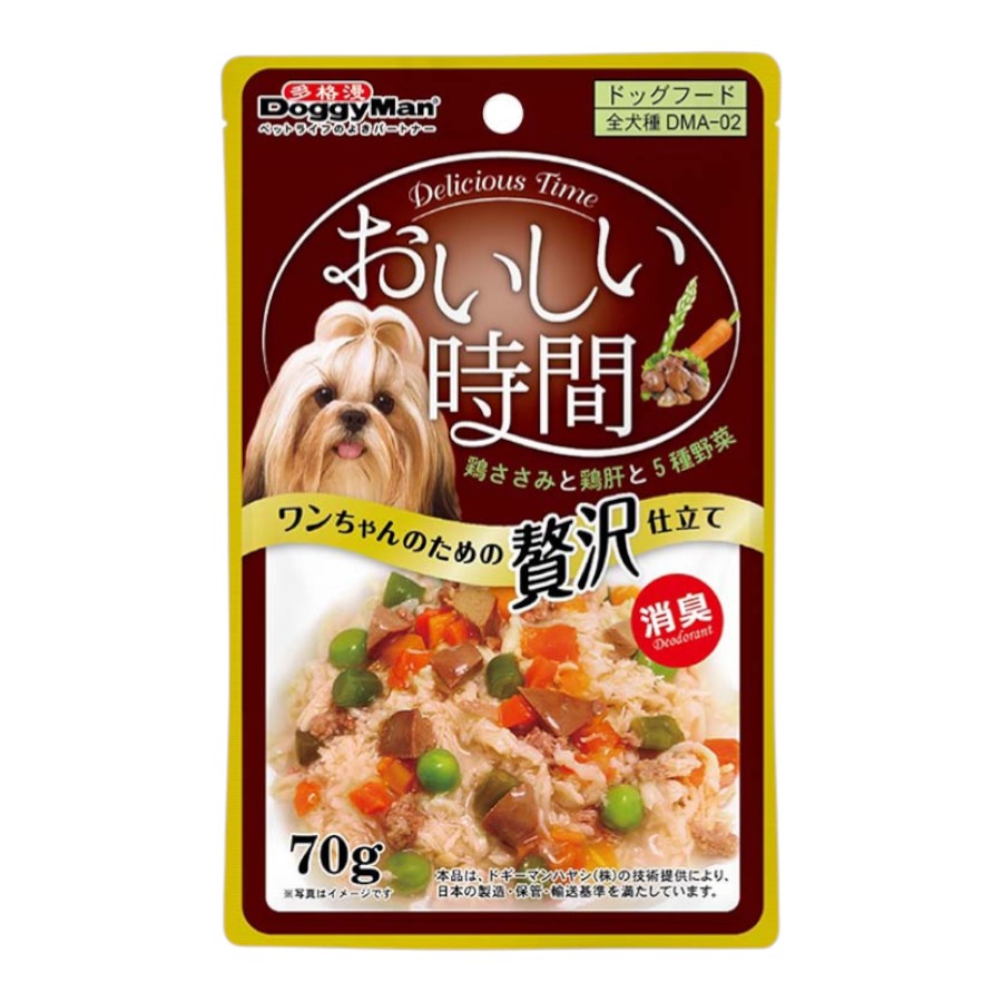 Pate DoggyMan Cho Cún Vị Thịt Gà Đóng Gói Bổ Sung Gói 70g