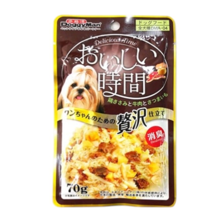 Pate DoggyMan Cho Cún Vị Thịt Gà Đóng Gói Bổ Sung Gói 70g