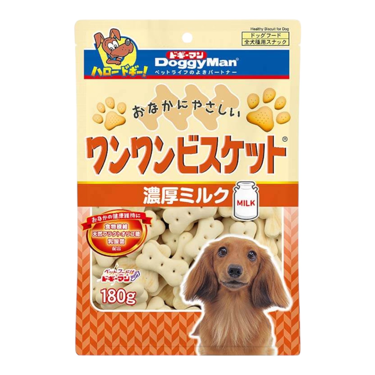 Bánh Thưởng DoggyMan Cho Cún Giống Nhỏ Bánh Quy Sữa Gói 180g