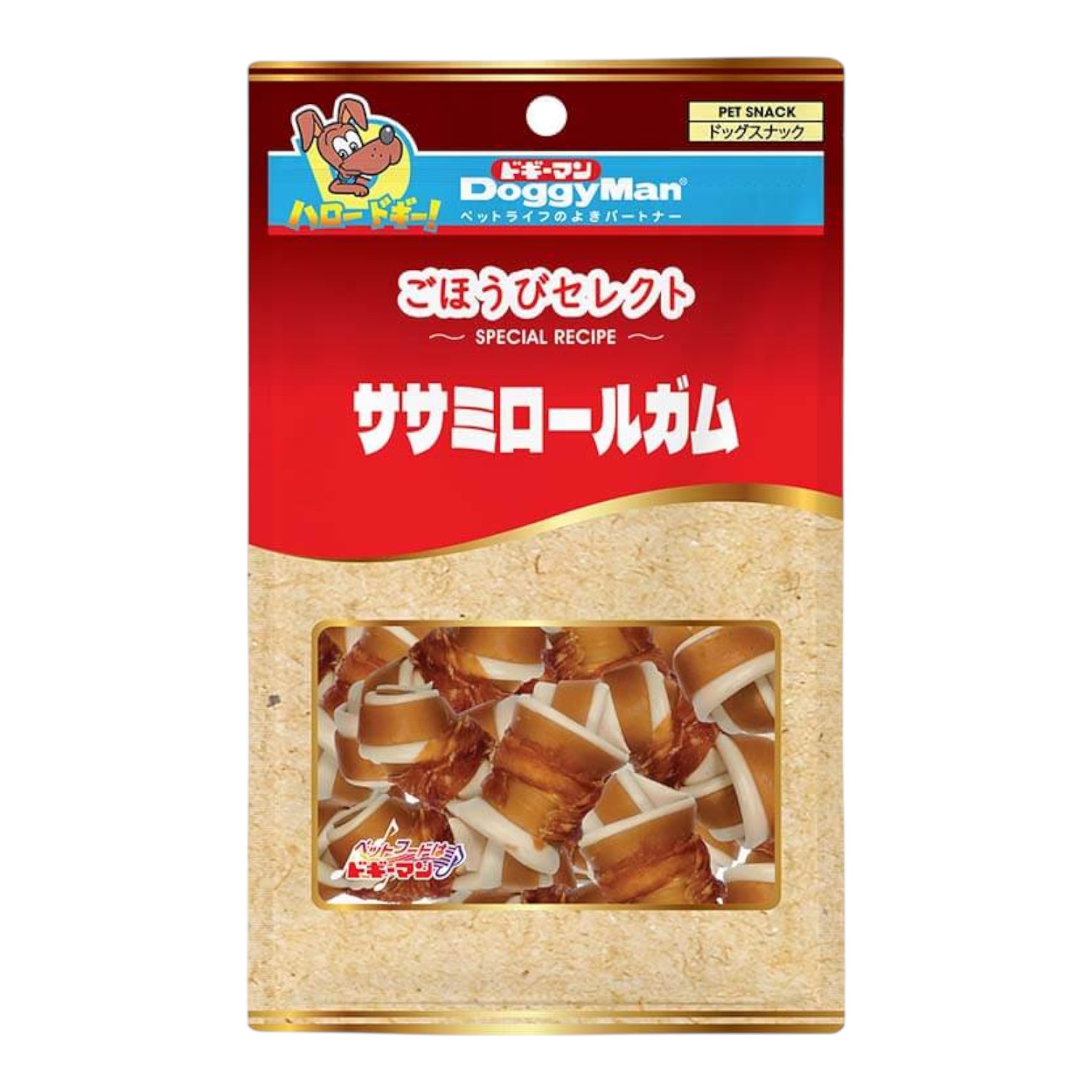 Bánh Thưởng DoggyMan Cho Cún Xương Cuốn Thịt Gà Gói 10 Cây