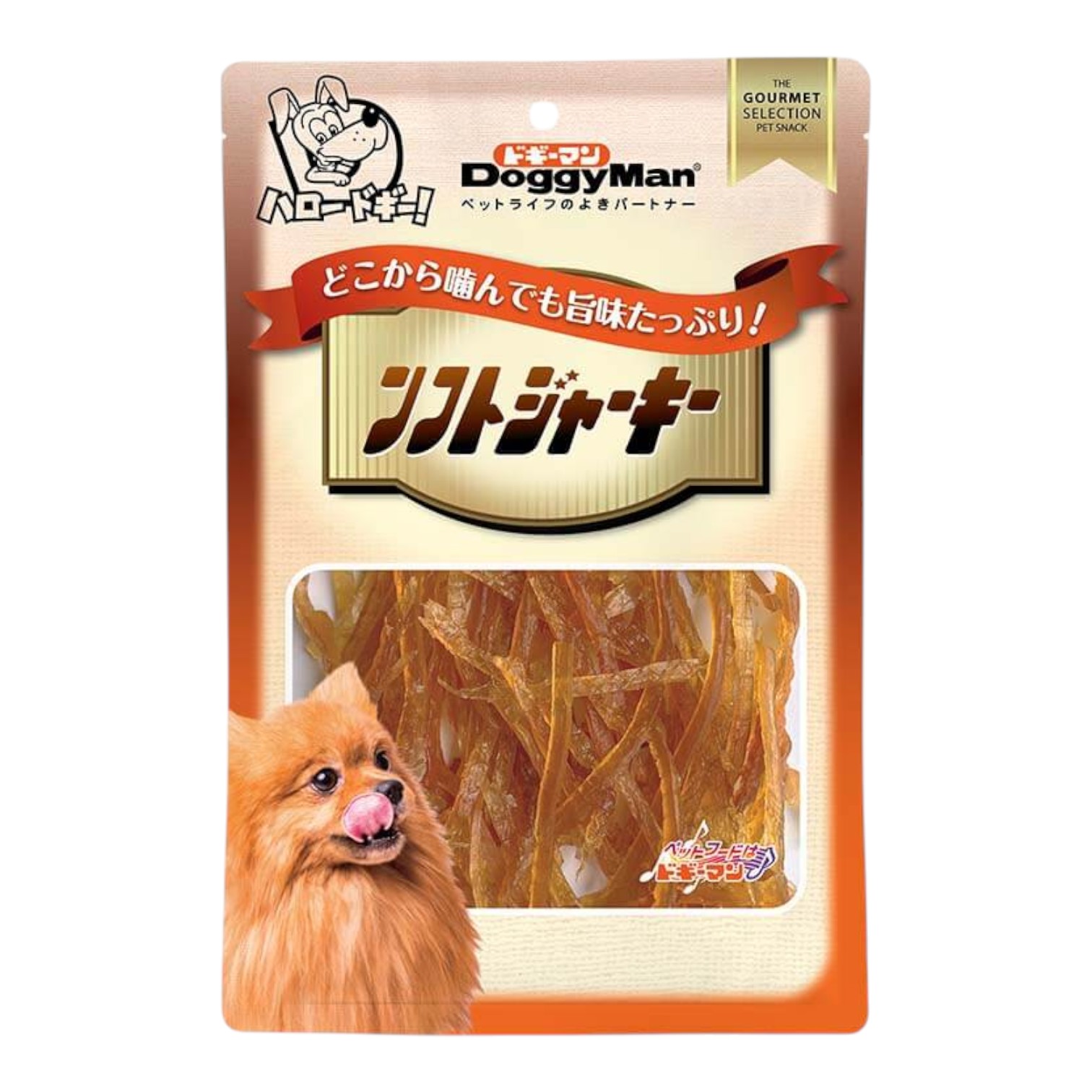 Bánh Thưởng DoggyMan Cho Cún Sợi Gà Sấy Dẻo Gói 80g