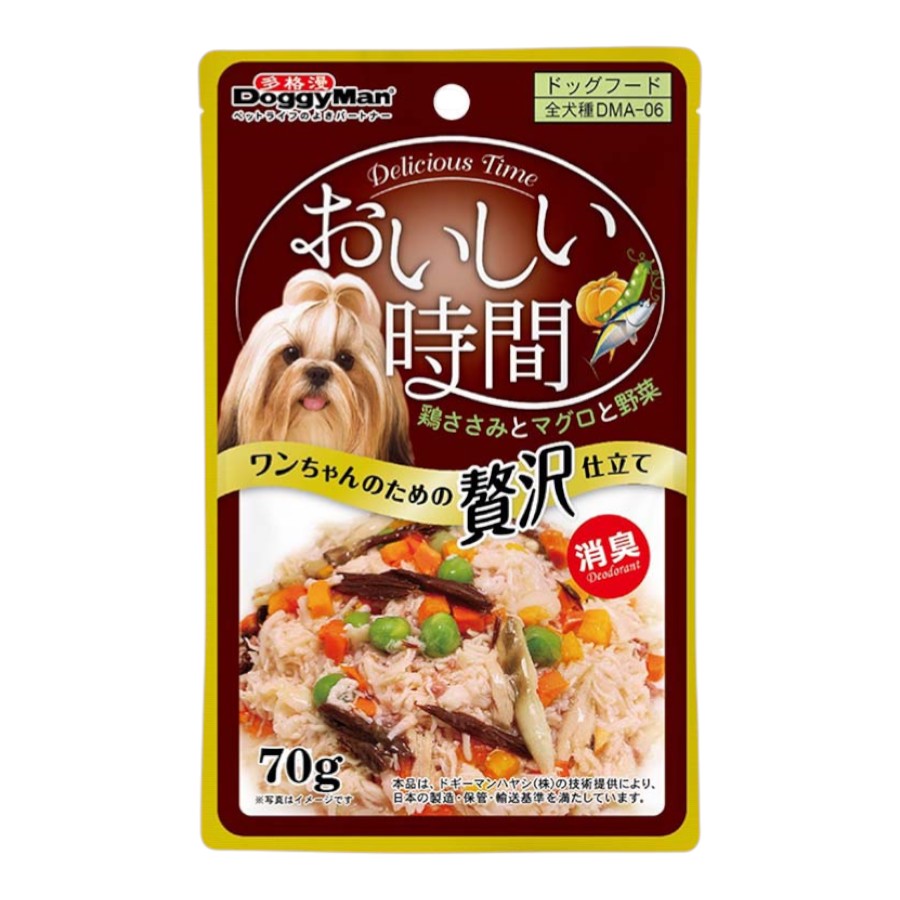 Pate DoggyMan Cho Cún Vị Thịt Gà Đóng Gói Bổ Sung Gói 70g