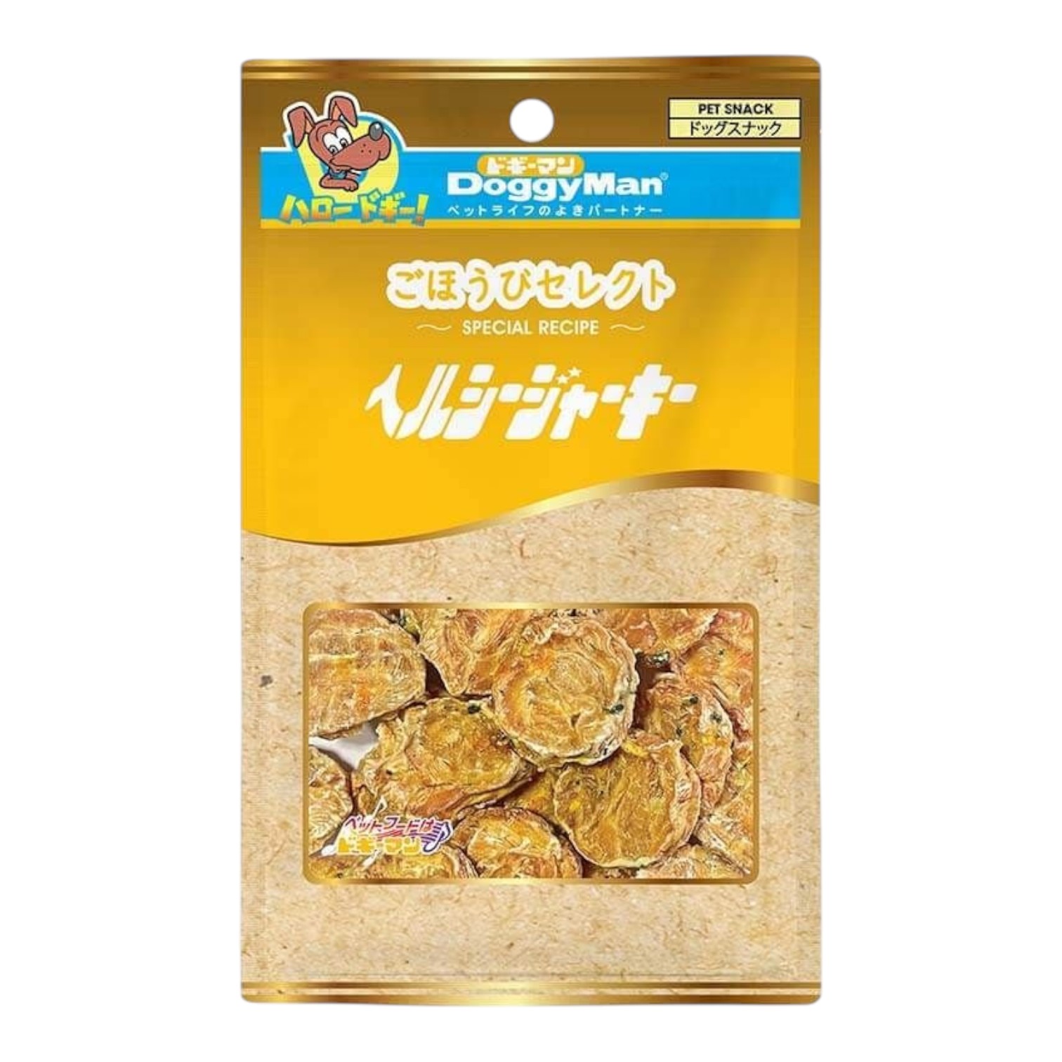 Bánh Thưởng DoggyMan Cho Cún Miếng Gà Sấy Bổ Sung Rau Củ Gói 90g