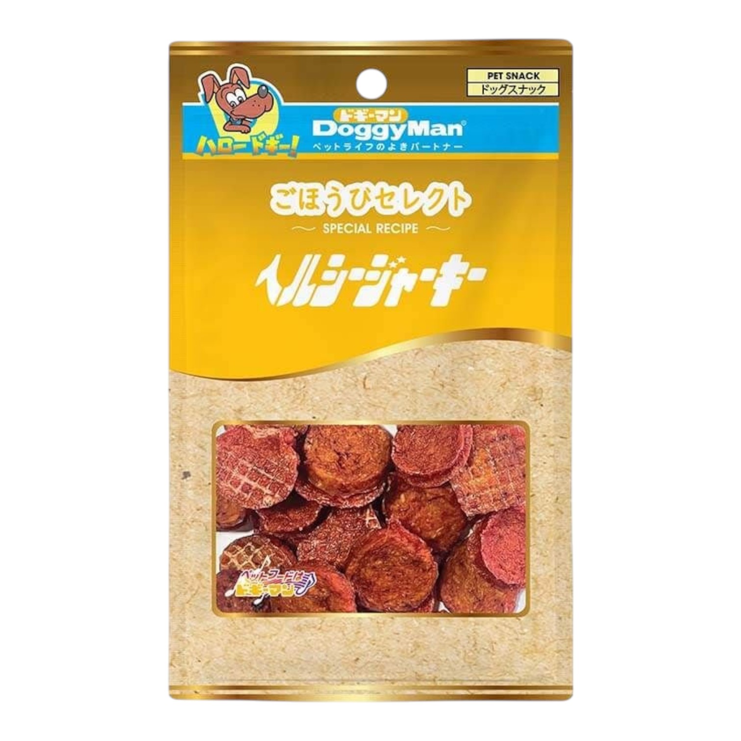 Bánh Thưởng DoggyMan Cho Cún Miếng Gà Sấy Bổ Sung Thịt Bò Gói 90g