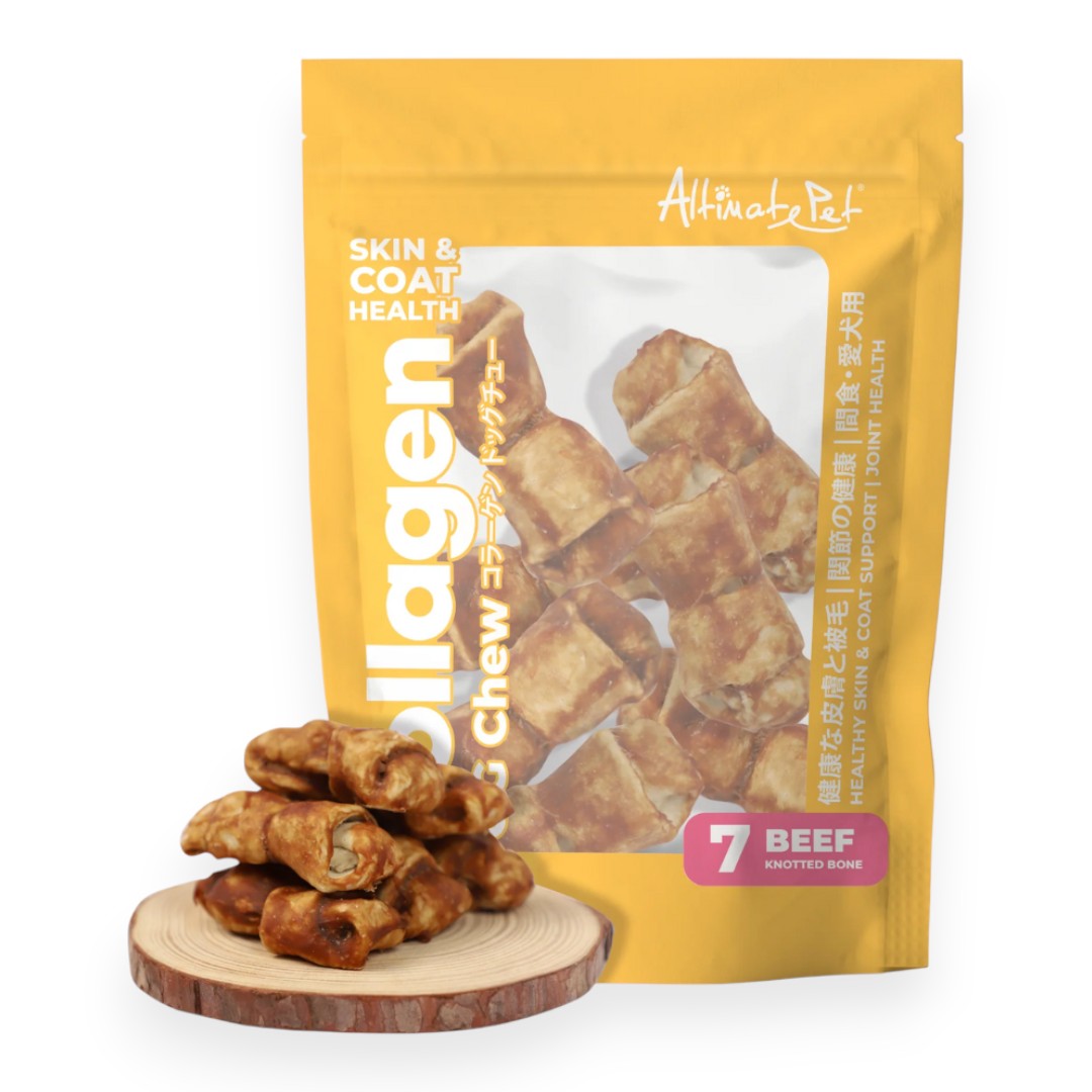 Bánh Thưởng Altimate Pet Cho Cún Gặm Sạch Răng Khúc Xương Vị Thịt Bò Gói 90g