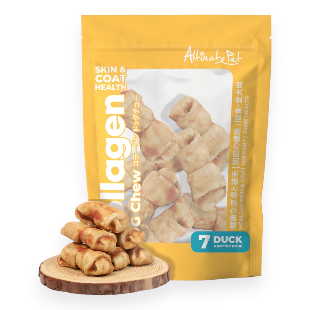 Bánh Thưởng Altimate Pet Cho Cún Gặm Sạch Răng Khúc Xương Vị Thịt Vịt Gói 90g