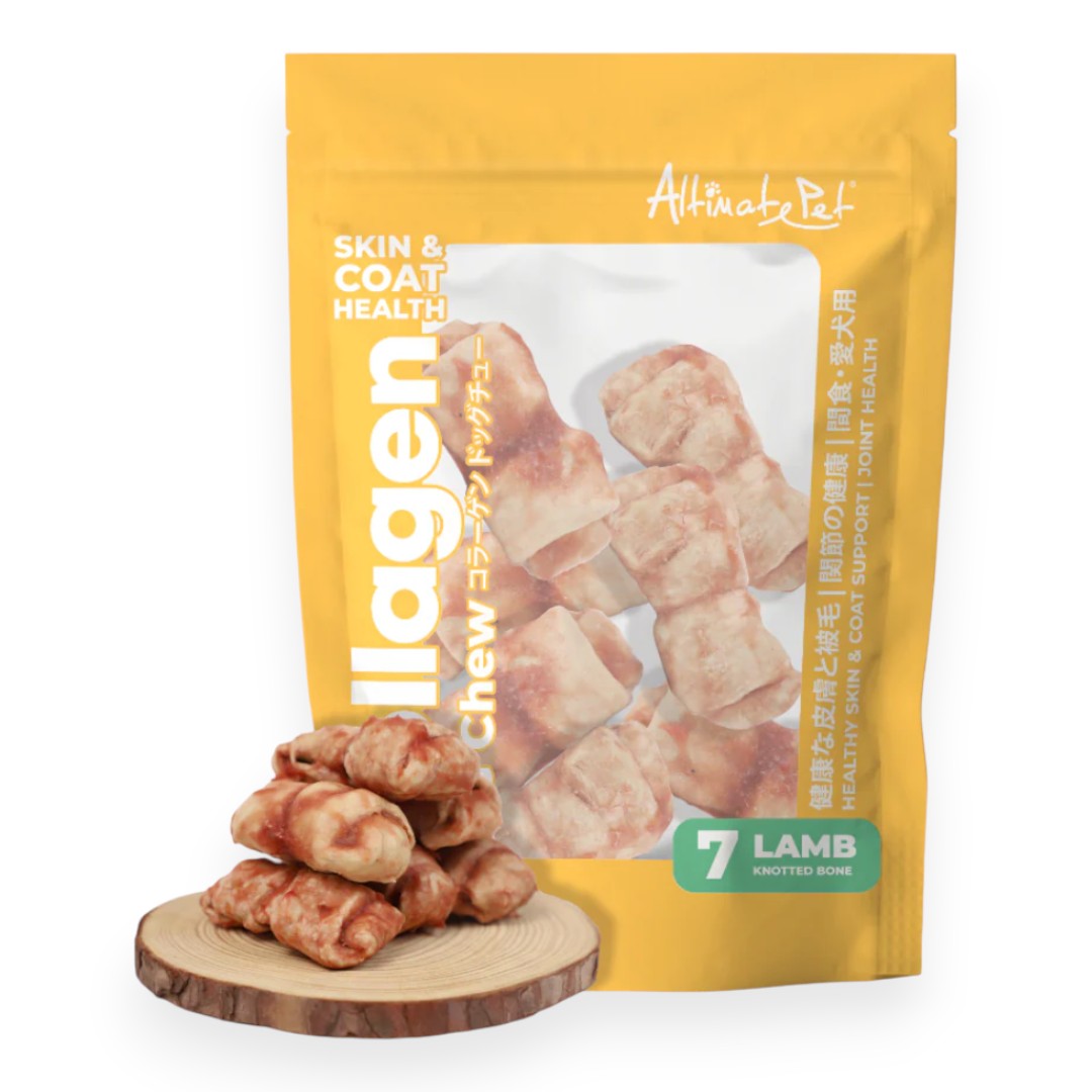 Bánh Thưởng Altimate Pet Cho Cún Gặm Sạch Răng Khúc Xương Vị Thịt Cừu Gói 90g