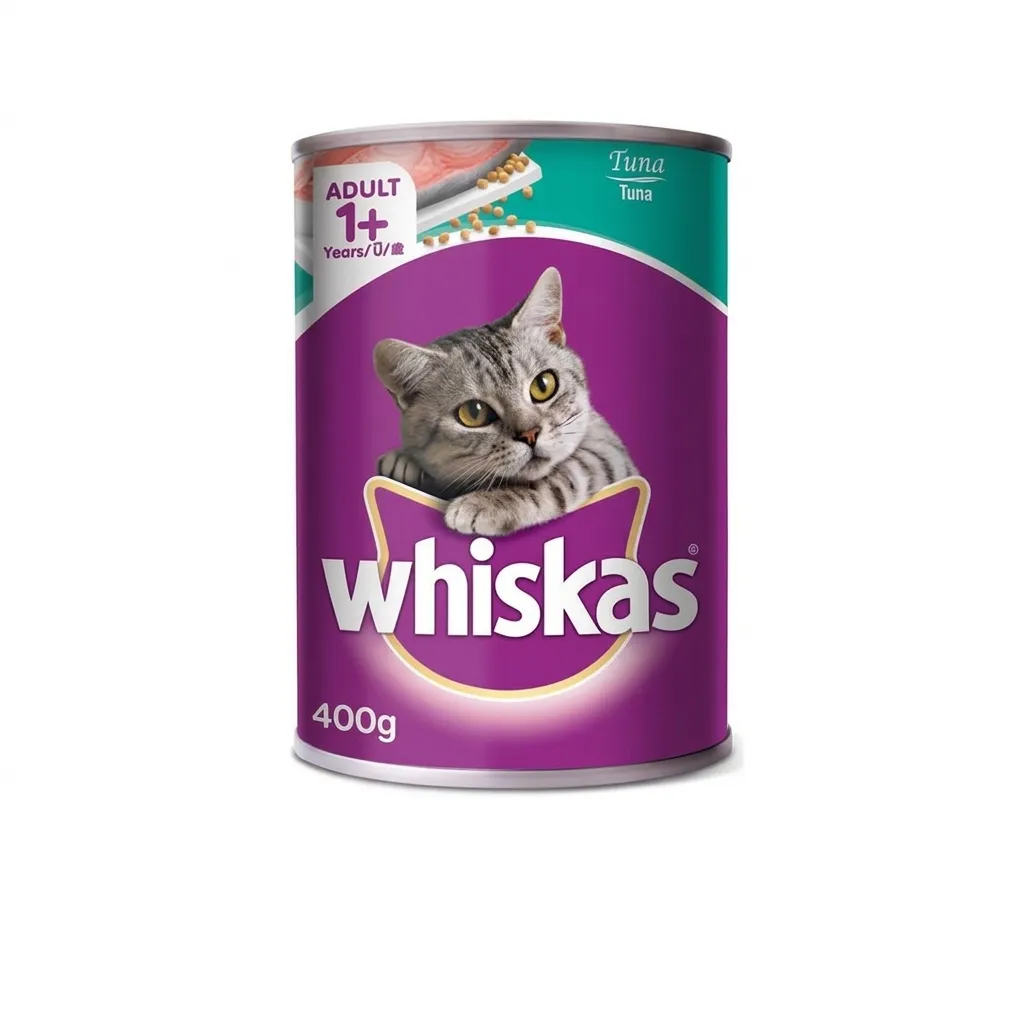 Pate Whiskas Cho Mèo Trưởng Thành Lon 400g
