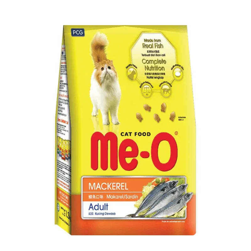 Hạt Me-O Vị Cá Thu Bịch 1.2kg cho Mèo - Mackerel