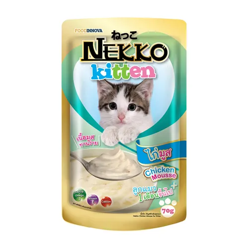 Nekko Kitten Pate 70g - Chicken Mousse