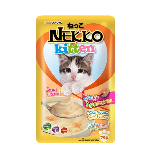 Nekko Kitten Pate 70g - Tuna Mousse with Salmon
