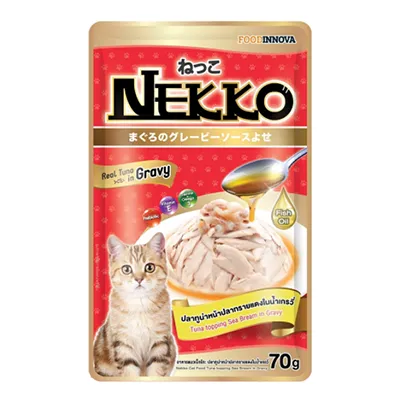 Nekko Pate 70g - Tuna Topping Seabream