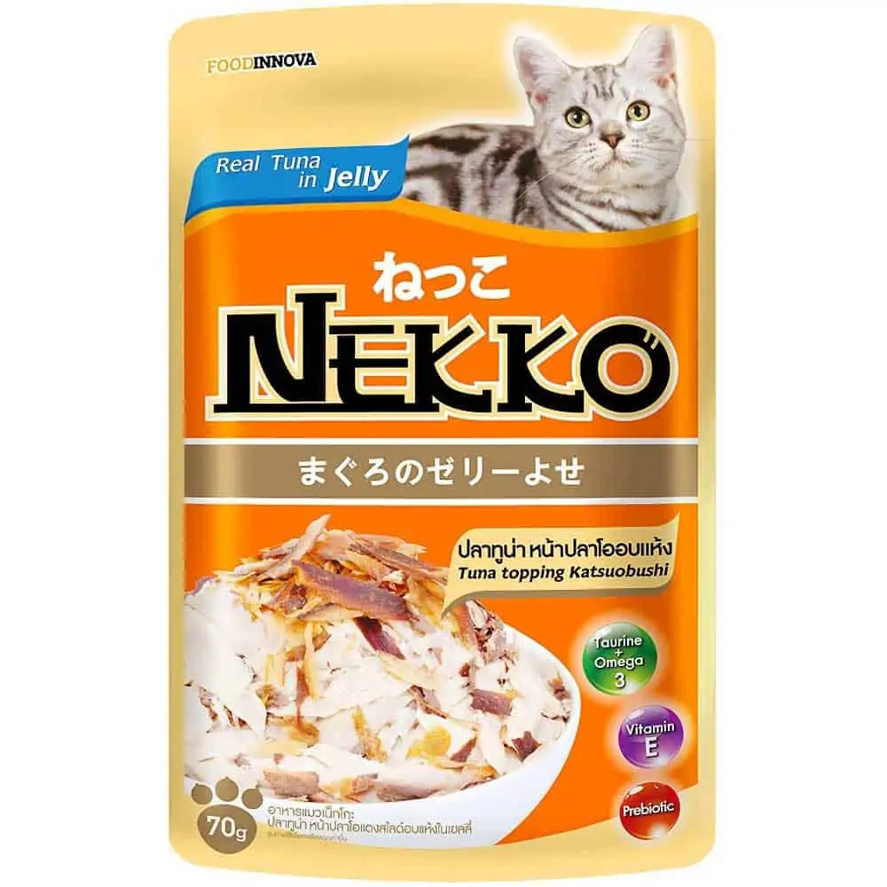 Nekko Pate 70g - Vị cá ngừ và cá Bào dạng kem
