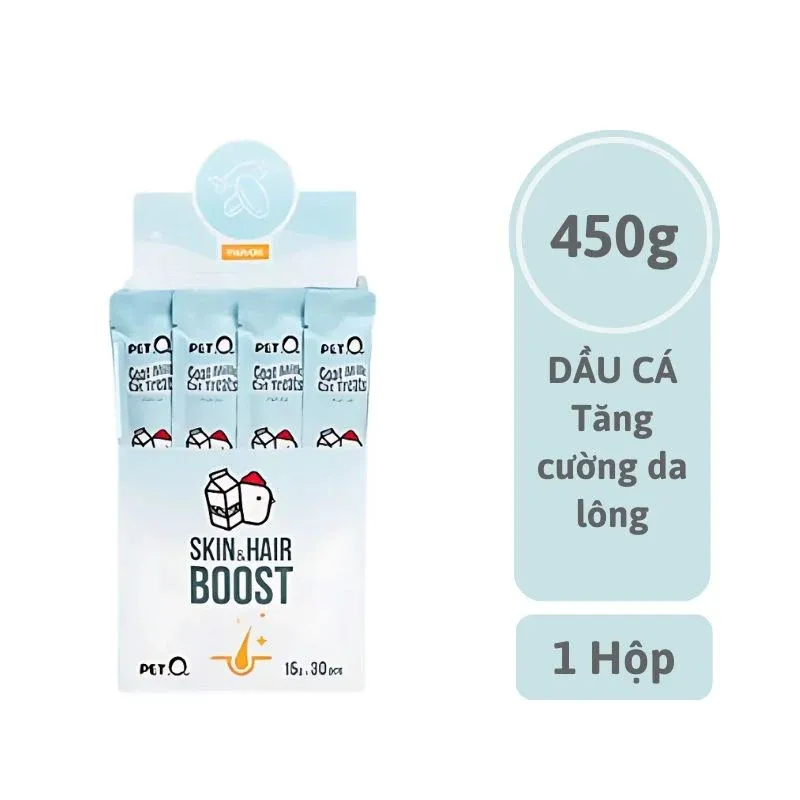 Súp thưởng sữa Dê - SKIN & HAIR- PETQ