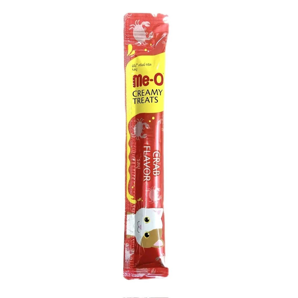 Súp Thưởng Me-O Creamy Treats Cho Mèo Vị Cua Thanh 15g - Crab